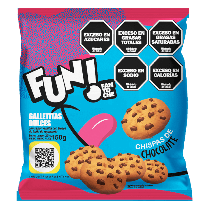 FUN CHIPS DE CHOCOLATE